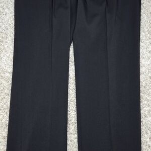 Chaps Total Comfort Dress Pants Men 36x32 Navy Blue Herringbone Stretch Slacks